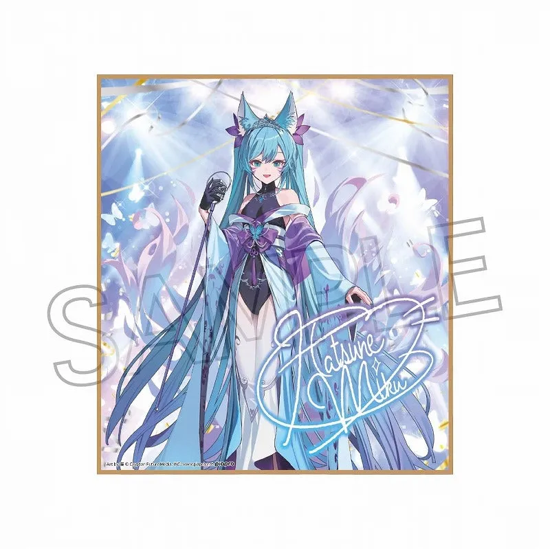 (1BOX=6)(Goods - Art Board) Hatsune Miku Ayakashi Stage Art Board