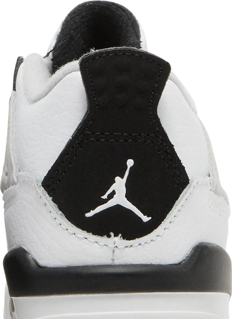 Air Jordan 4 Retro TD Military Black, White