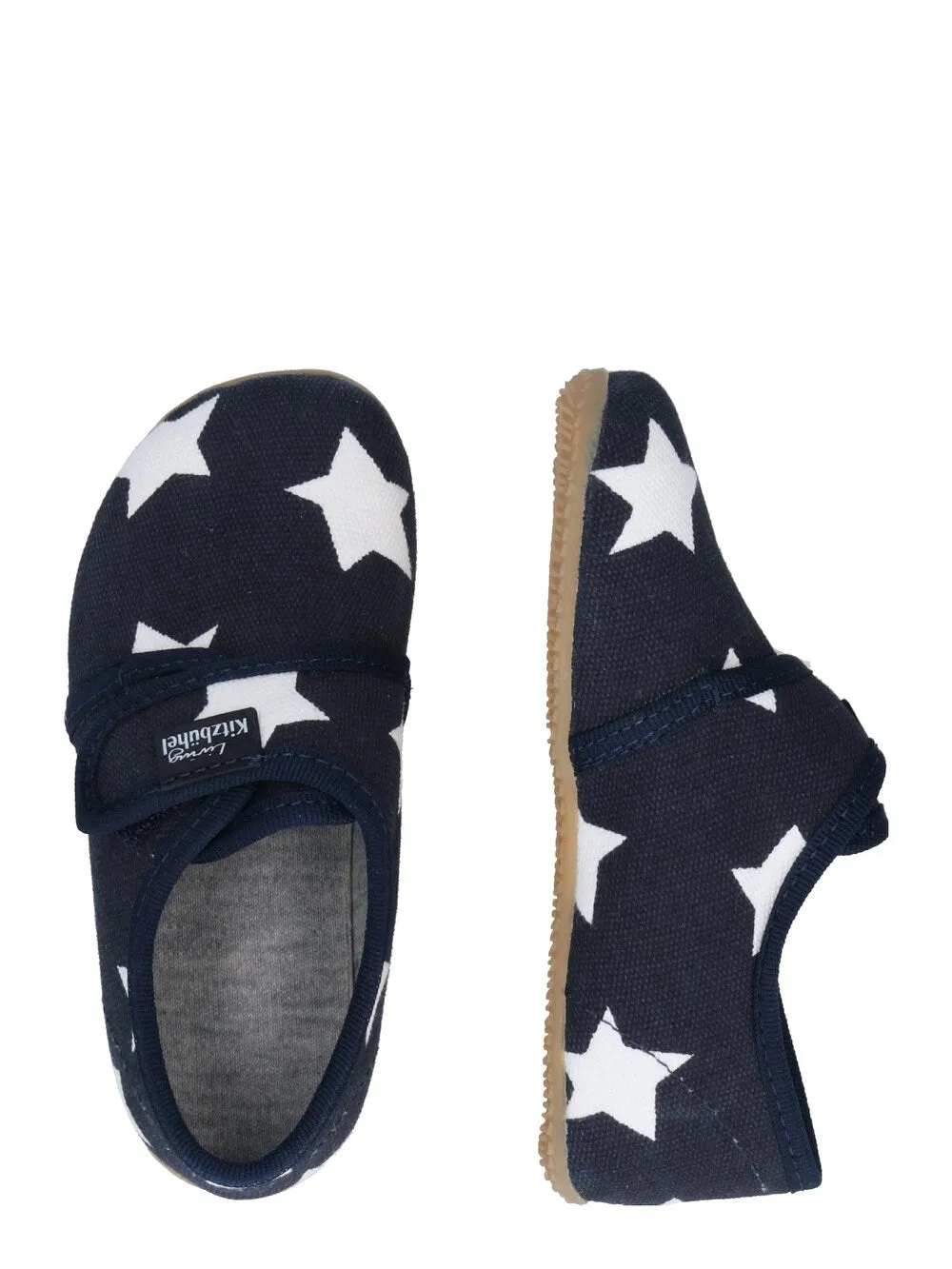 House slippers Living Kitzbühel Sterne, sea blue