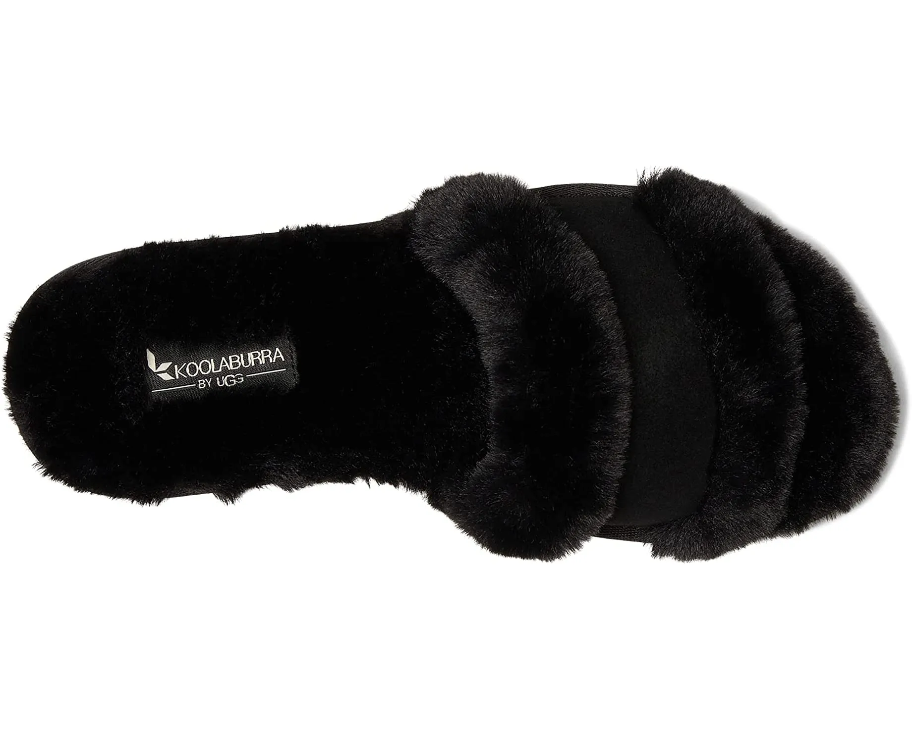 Milo Peep Koolaburra Slippers by UGG, black
